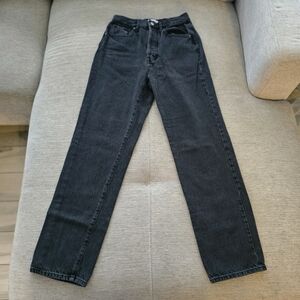 PacSun High Rise Black Dad Jean Women's Denim Sz 26